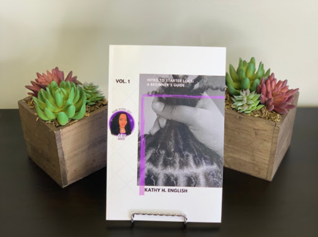 Alotta Locs Presents - intro To Starter Locs: A Beginner’s Guide Paperback ebook cover